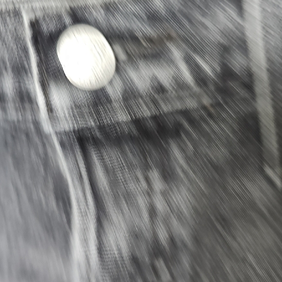 Levi's 501 Size 29 Button Fly Festival VSCO Black Denim Cut Off Women's Shorts - Picture 3 of 11